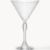 Bicchiere da Martini con struttura scanalata America's Cocktail 4 pz