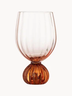 Bicchiere da vino in vetro soffiato Taurin