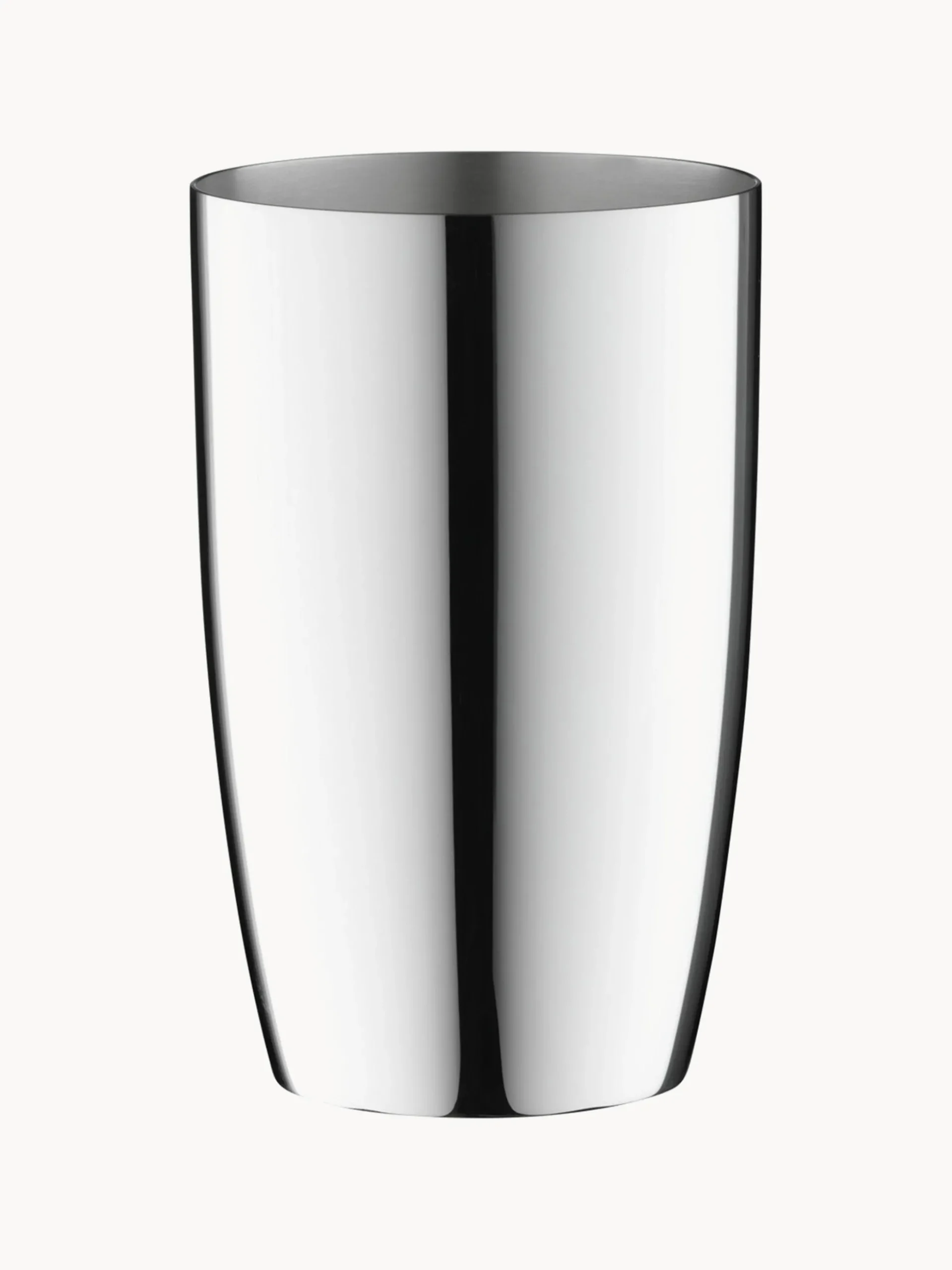 Bicchiere highball placcato argento fatto a mano Dante