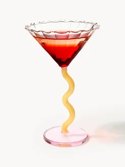 Bicchieri da cocktail in vetro borosilicato Curve 2 pz