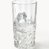 Bicchieri da long drink con motivo a rilievo George, set da 4