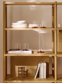 Bicchieri per acqua in vetro soffiato Hadley 4 pz