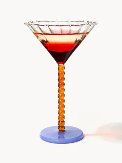 Bicchieri da cocktail in vetro borosilicato Perle 2 pz