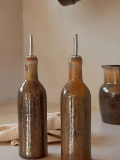 Bottiglia aceto e olio Poterie