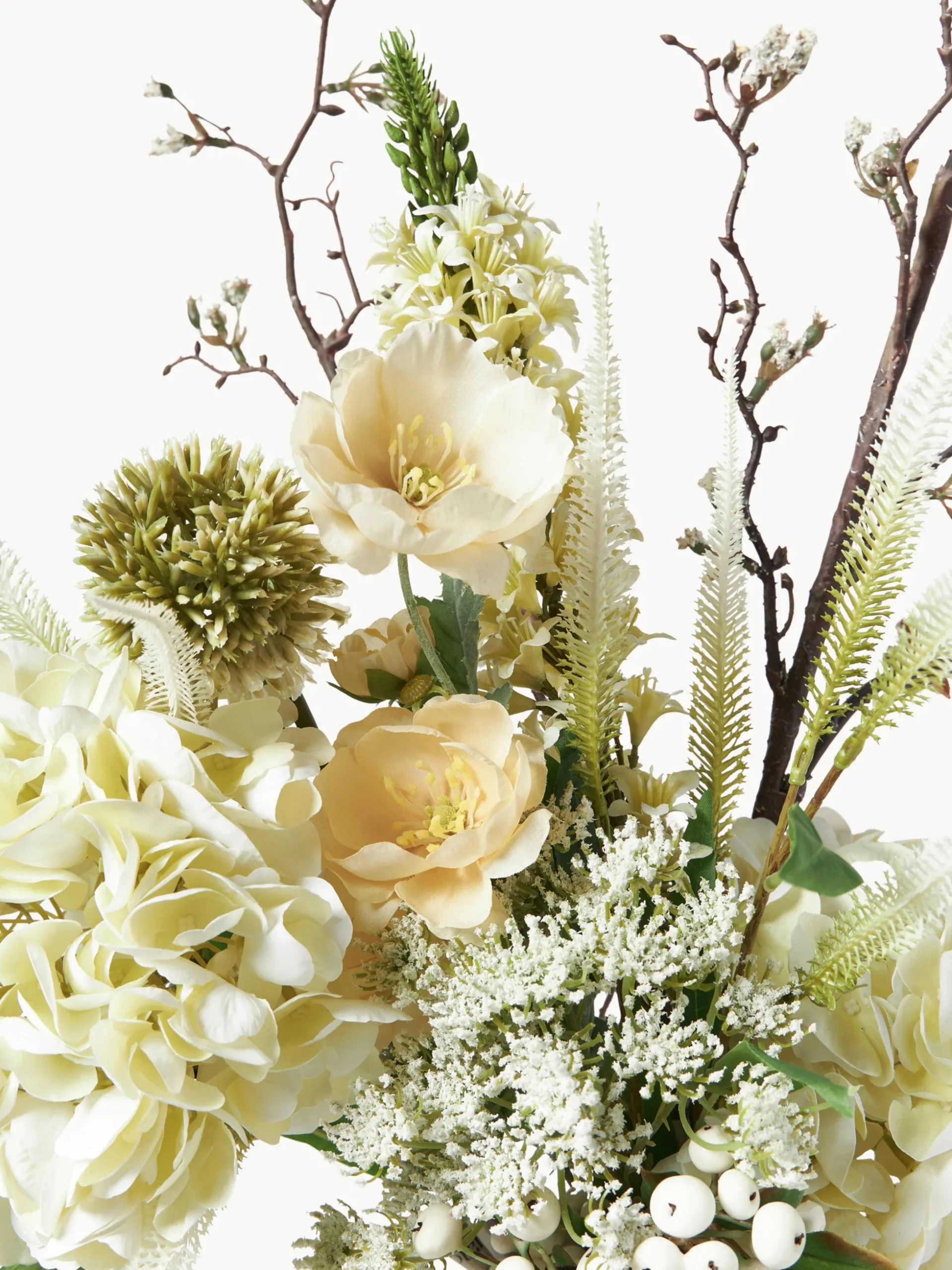 Bouquet di fiori artificiali Ivory Cascade