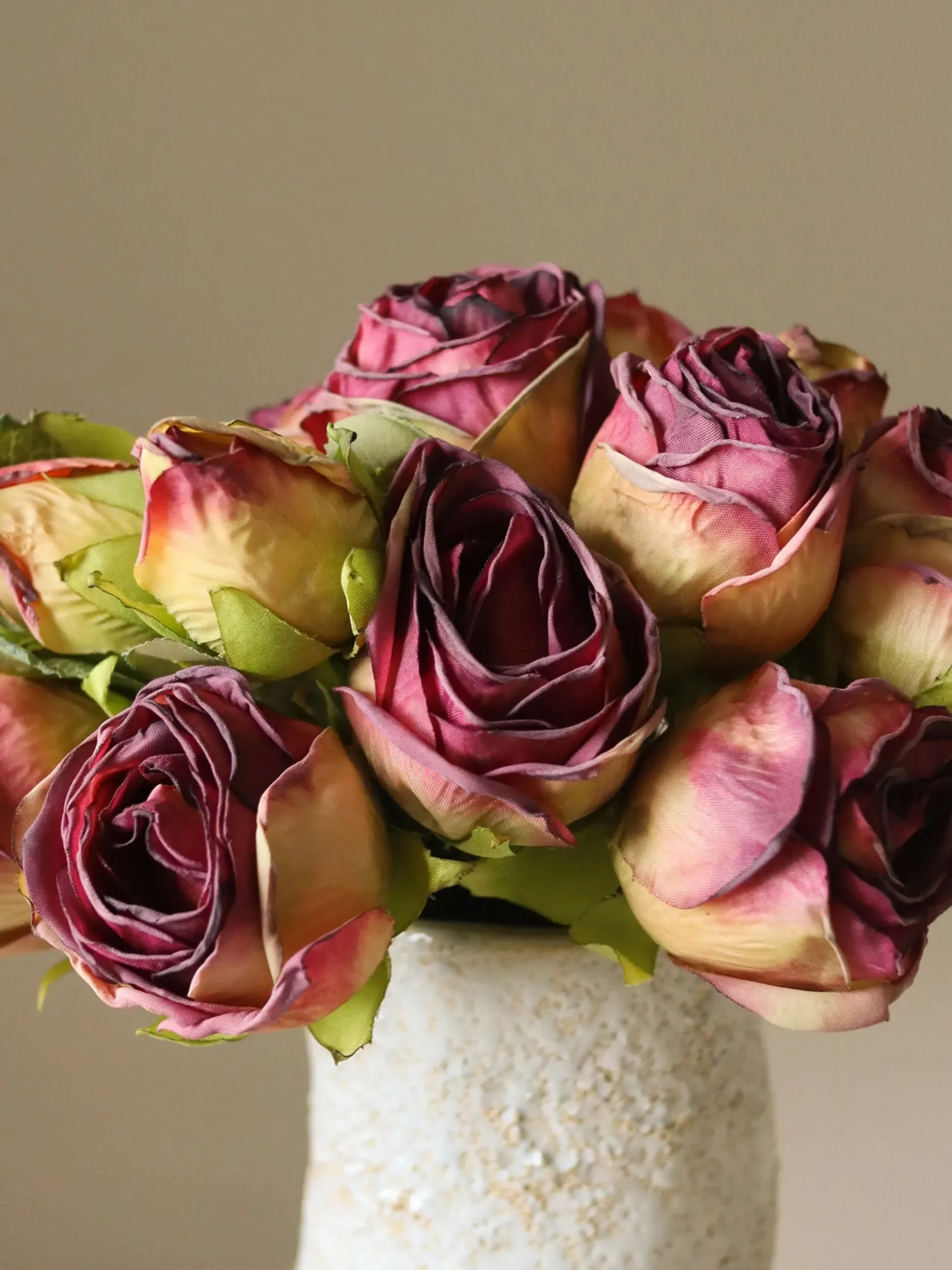 Bouquet di fiori artificiali Mini Rose