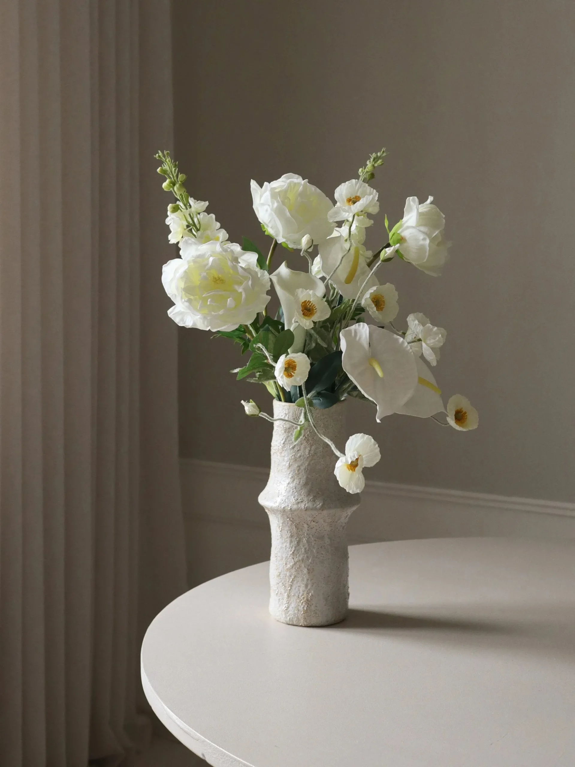 Bouquet di fiori artificiali Bright White