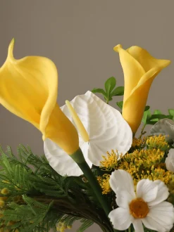 Bouquet di fiori artificiali Mimosa Breeze