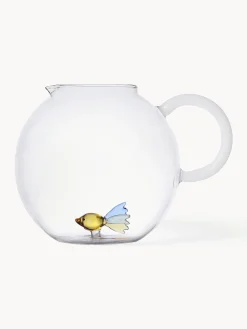 Brocca in vetro borosilicato fatta a mano Animal Farm, 2,4 L