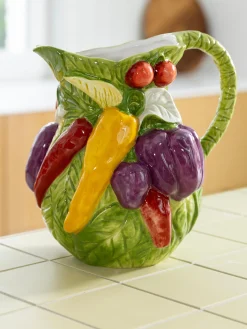 Brocca dipinta a mano Legume, 2,5 L