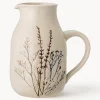 Brocca fatta a mano con motivo erba Bea, 1.5 L