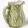 Brocca latte dipinta a mano Lily of the Valley