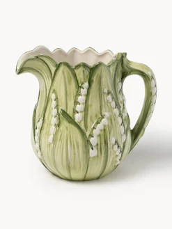 Brocca latte dipinta a mano Lily of the Valley