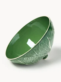 Burriera con coperchio fatta a mano Cabbage