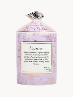 Candela profumata fatta a mano Aquarius (incenso & patchouli)