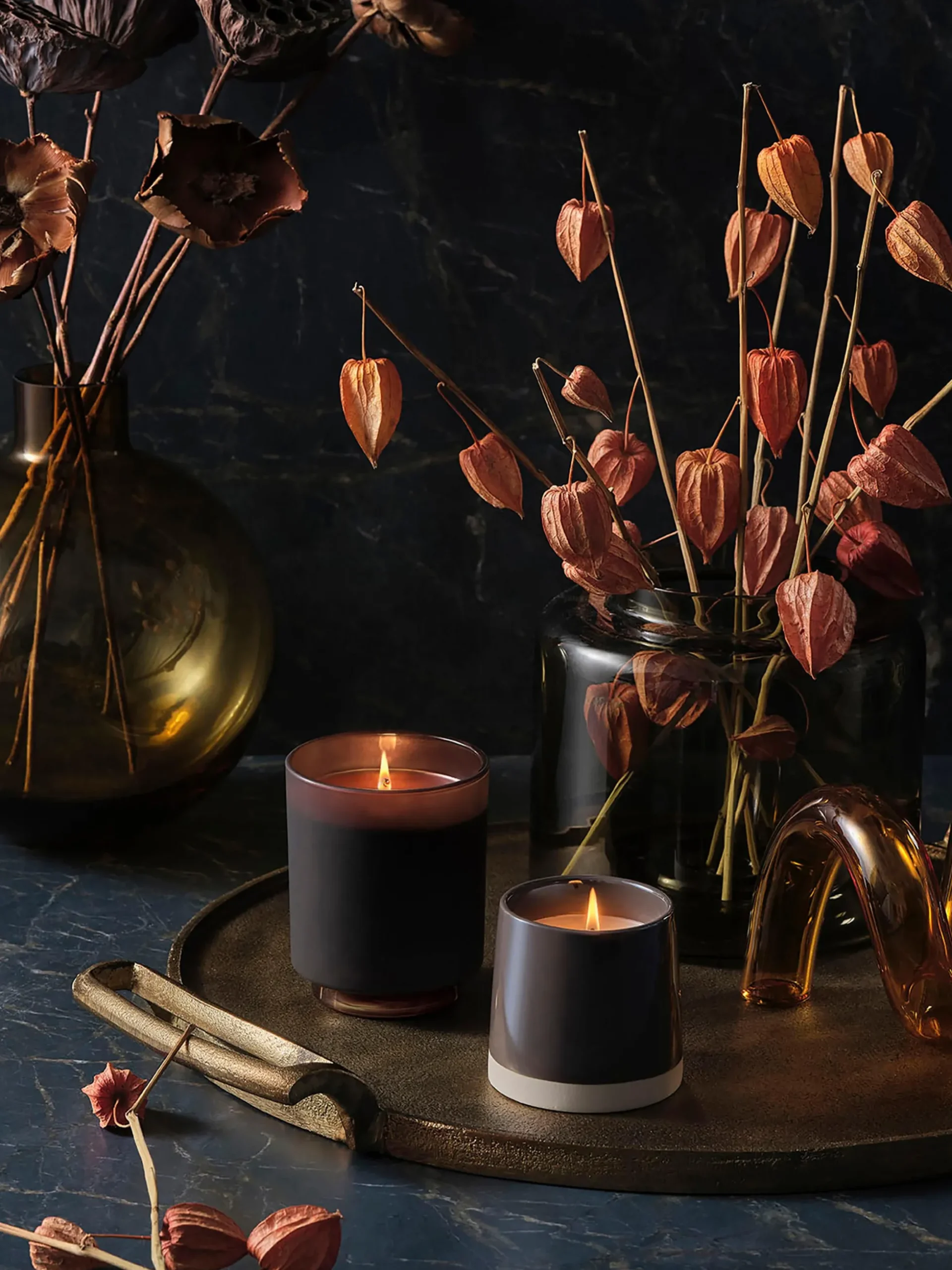 Candela profumata Refill (cedro, pelle scamosciata & ambra)