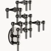 Candelabro da parete fatto a mano Stoff Nagel