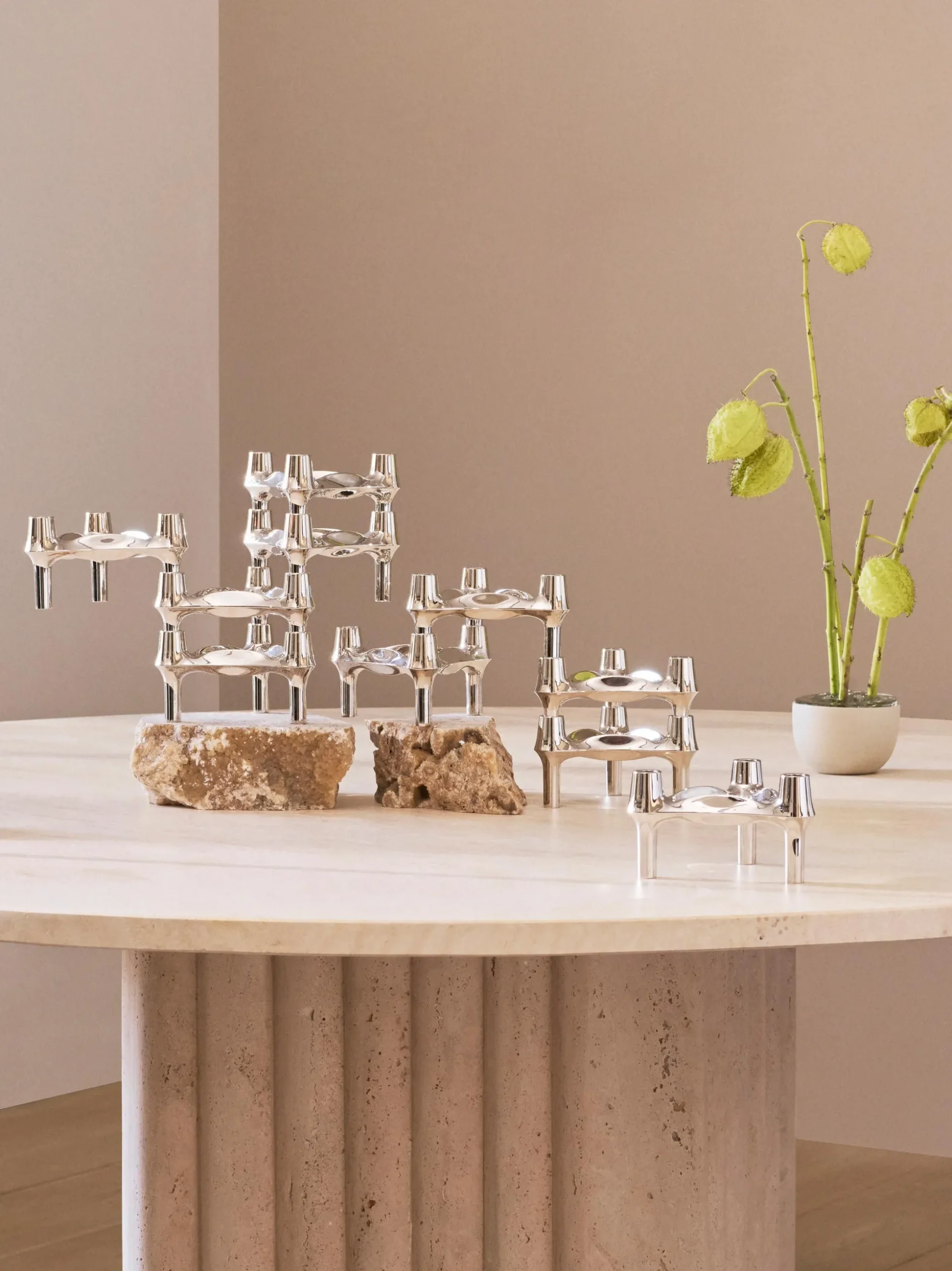 Candelabro Rosey
