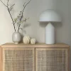 Candela di design fatta a mano Florence, alt. 9 cm