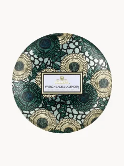Candela profumata con tre stoppini fatta a mano Japonica Collection (legno di Cade, verbena e lavanda)