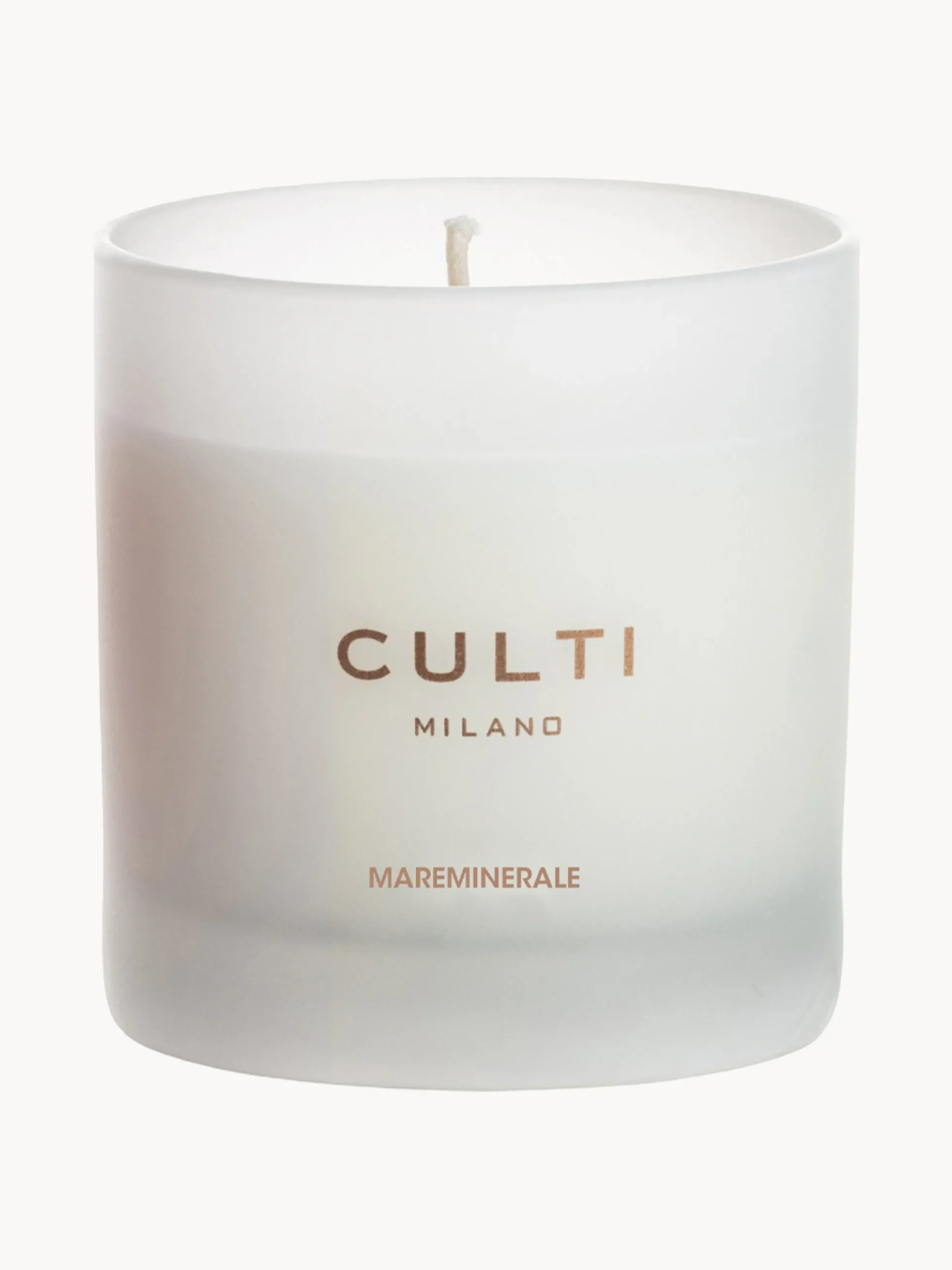 Candela profumata Mareminerale (accordo marino, resina, muschio minerale)