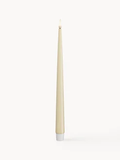 Candele a bastoncino a LED fatte a mano Real Flame, alt. 28 cm, 2 pz