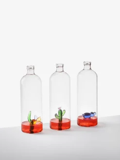 Caraffa in vetro borosilicato fatta a mano Cactus, 1.1 L