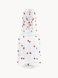 Caraffa in vetro borosilicato soffiato Nob, 2 L
