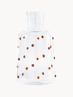 Caraffa in vetro borosilicato soffiato Nob, 2 L