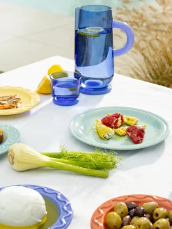 Caraffa in vetro borosilicato fatta a mano Dew