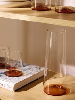 Caraffa in vetro soffiato Hadley, 1,3 L