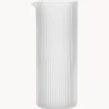 Caraffa in vetro soffiato millerighe Ripple, 400 ml