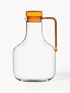 Caraffa in vetro borosilicato fatta a mano Liberta, 1,9 L