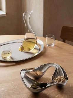 Caraffa in vetro in forma organica Cobra 750 ml