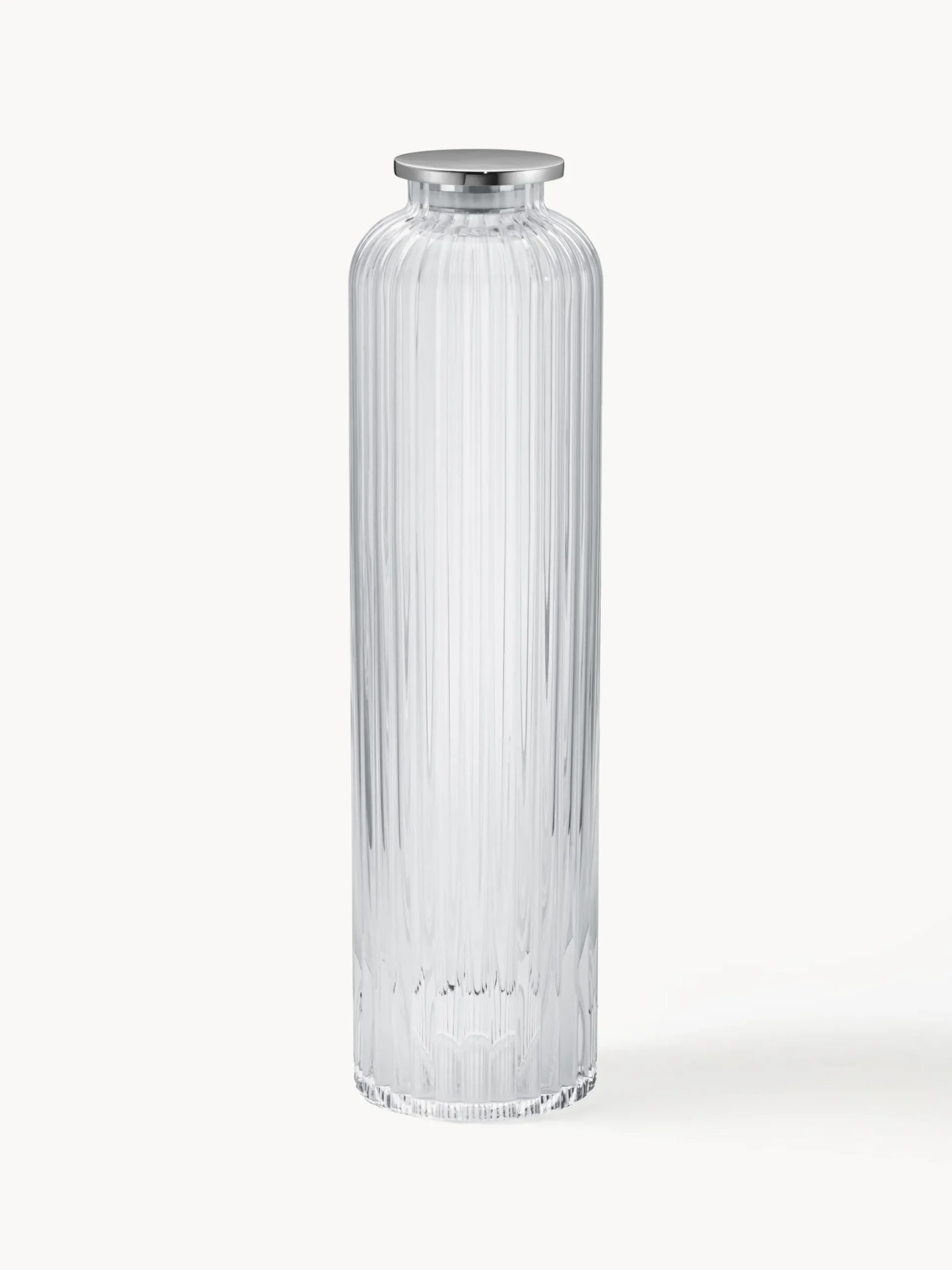 Caraffa plissettata in cristallo Bernadotte 1,1 l