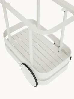 Carrello bar da giardino in metallo con luce a LED Jolly