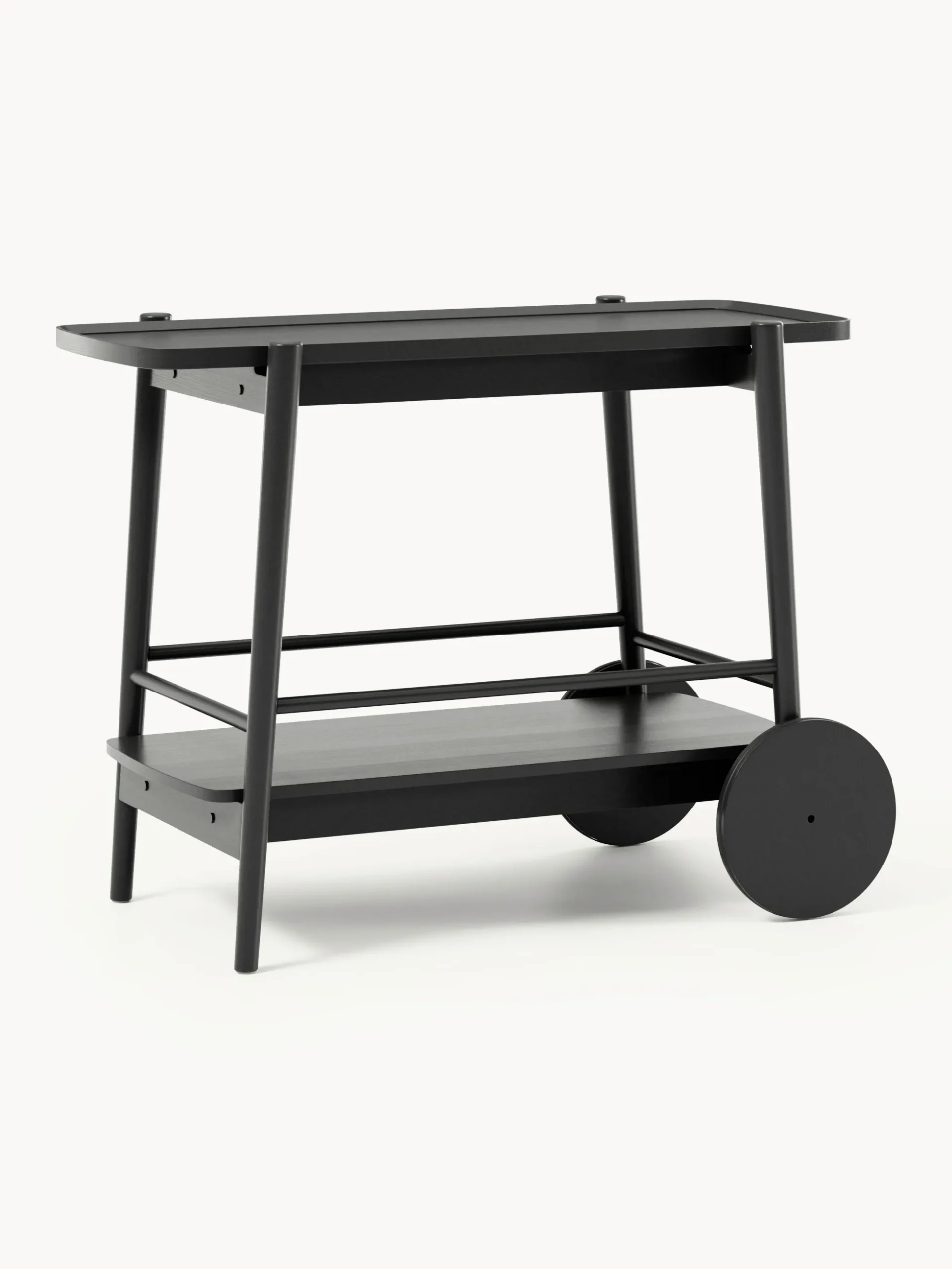 Carrello bar in legno Libby