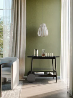 Carrello bar in legno Libby