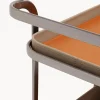Carrello di servizio in metallo Odo