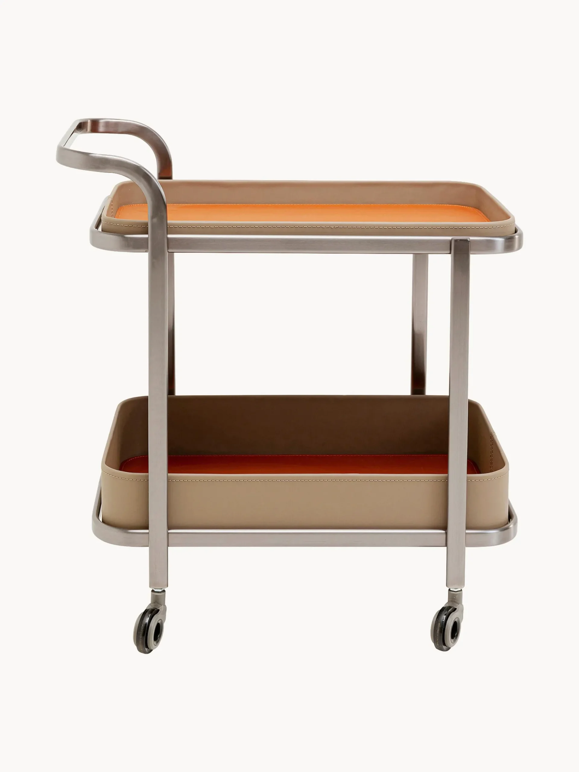 Carrello di servizio in metallo Odo