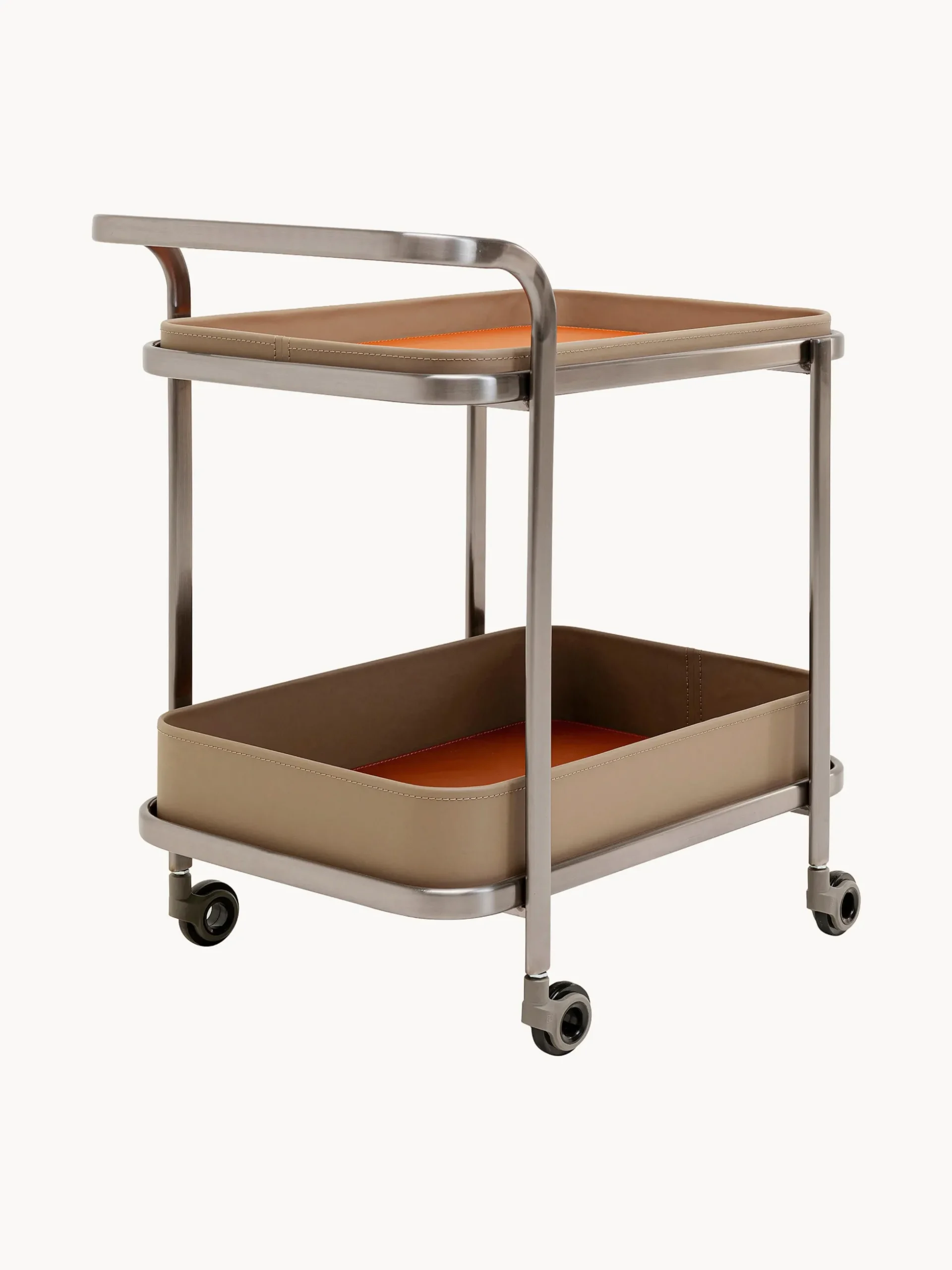 Carrello di servizio in metallo Odo