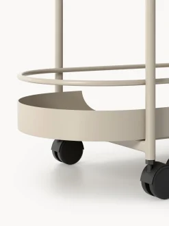 Carrello di servizio in metallo Taru