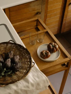 Carrello bar in legno Ratio