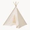 Casetta da gioco in cotone organico Tipi