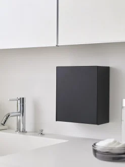 Cassetta storage con ganci adesivi Tower
