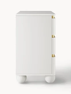 Cassettiera con piedini a sferaBumba