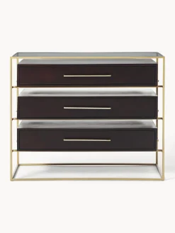 Cassettiera in legno di mango Lyle