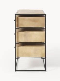 Cassettiera in legno di mango Lyle