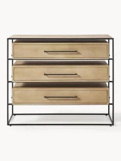 Cassettiera in legno di mango Lyle