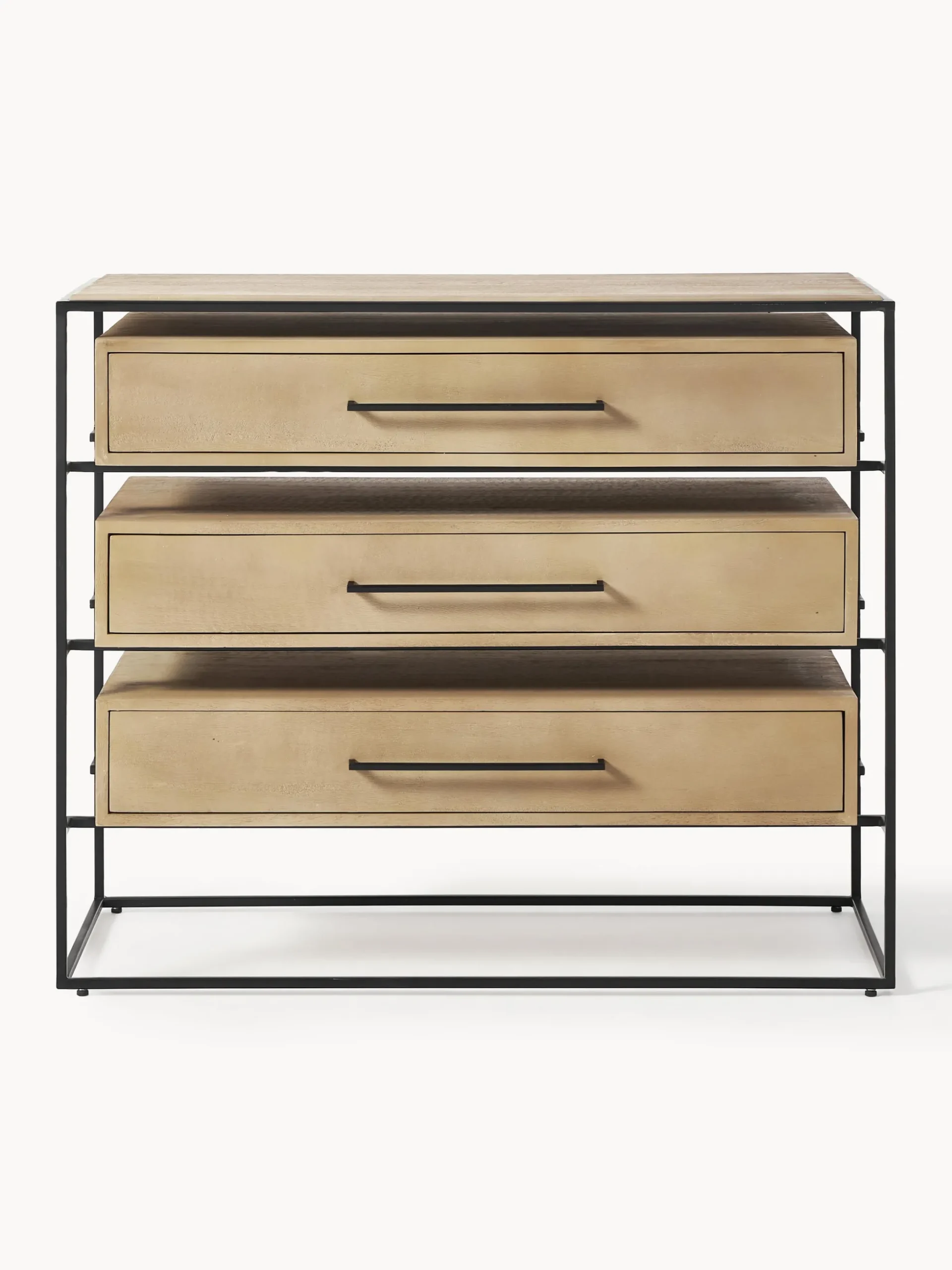 Cassettiera in legno di mango Lyle
